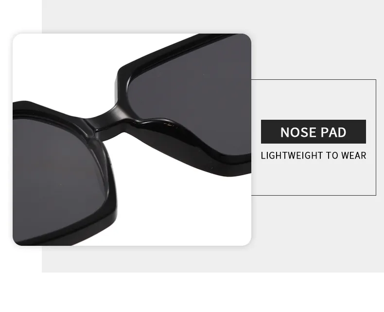 Casual Elegant Streetwear Solid Color PC UV400 Protection Tinted Lenses Square Full Frame Glasses display picture 6