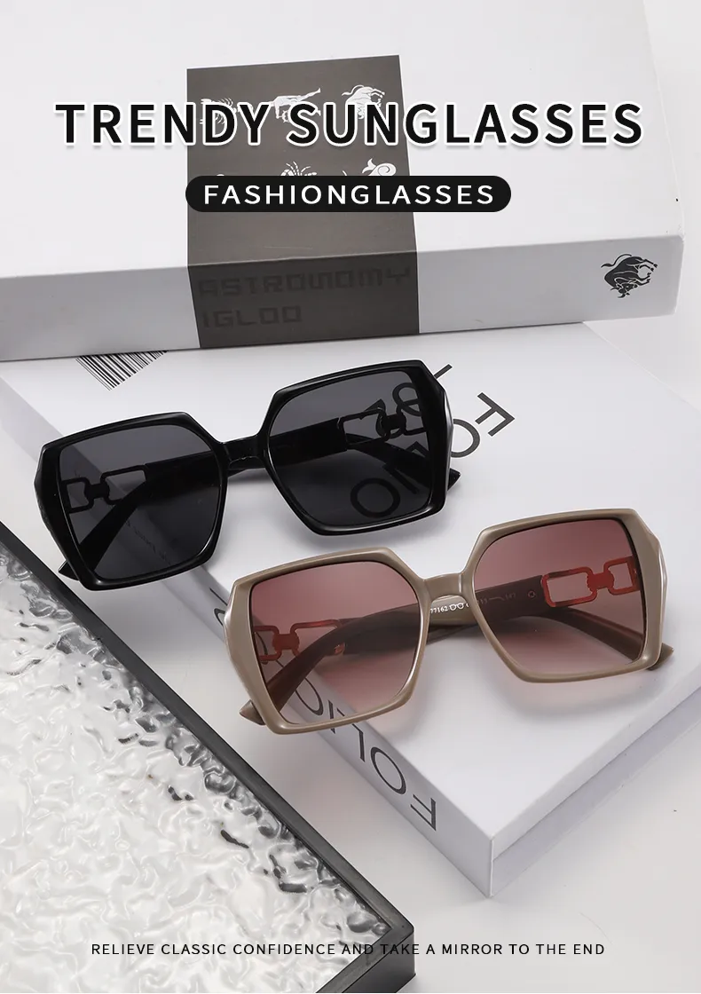 Casual Elegant Streetwear Solid Color PC UV400 Protection Tinted Lenses Square Full Frame Glasses display picture 1
