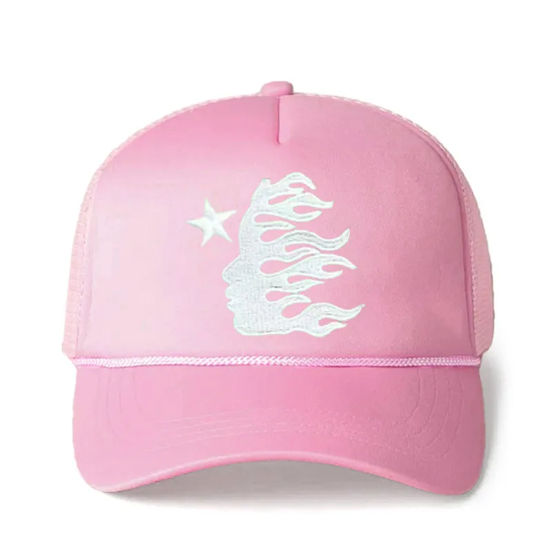 Unisex Exaggerated Artistic Geometric Machine Embroidery Curved Eaves Baseball Cap display picture 3