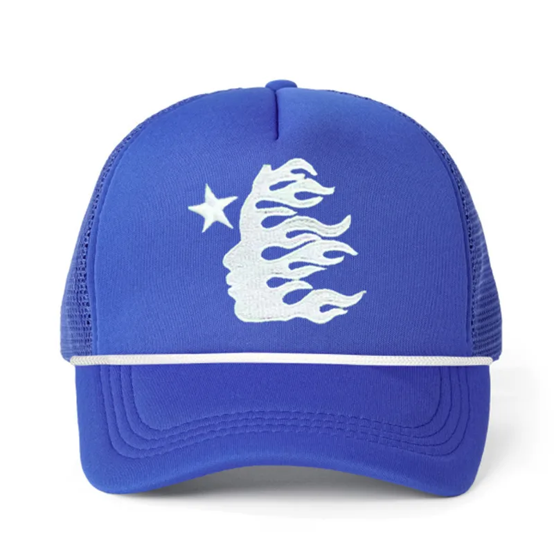 Unisex Exaggerated Artistic Geometric Machine Embroidery Curved Eaves Baseball Cap display picture 4