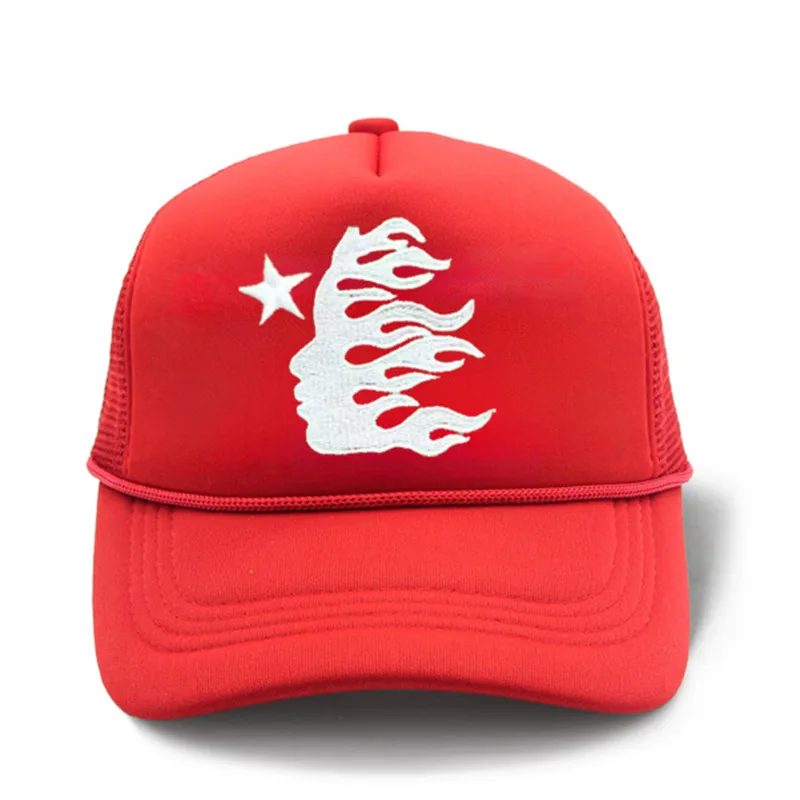Unisex Exaggerated Artistic Geometric Machine Embroidery Curved Eaves Baseball Cap display picture 5