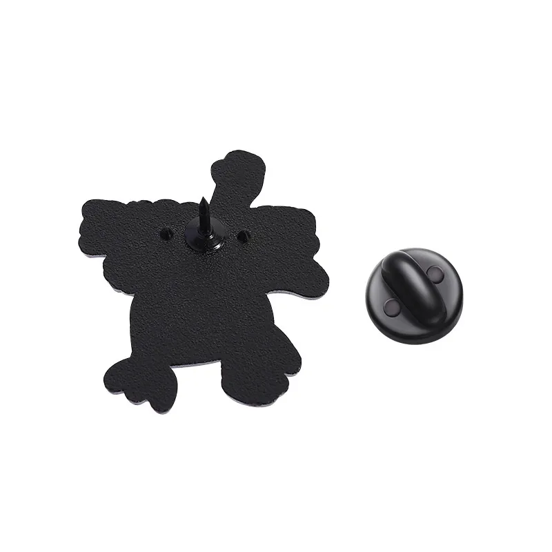 Cartoon Style Cute Streetwear Animal Letter Alloy Stamping Stoving Varnish Plating Women's Cartoon Pinback Badge Brooches Collar Pin display picture 35