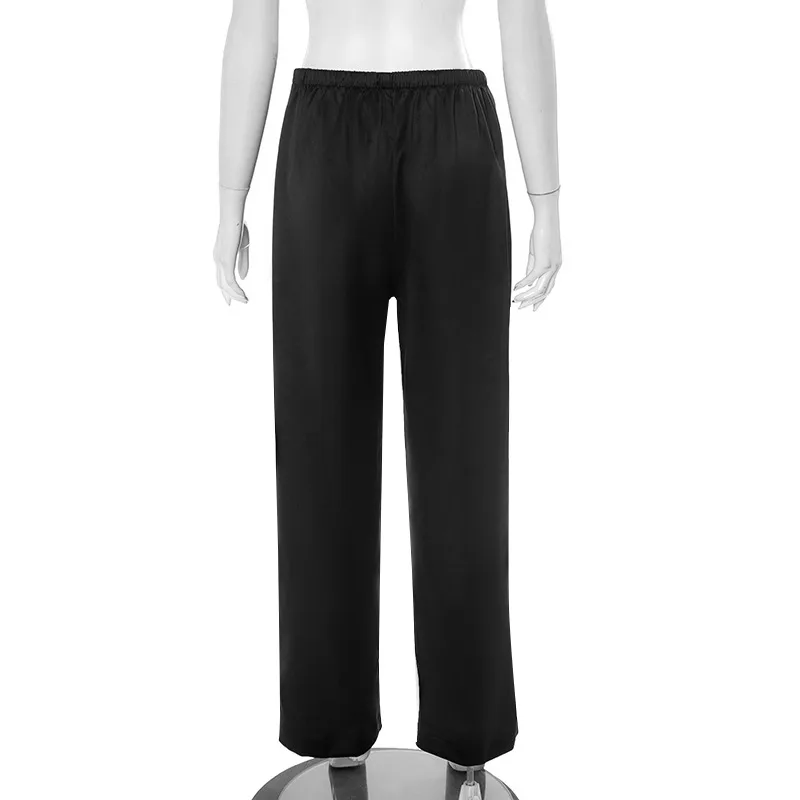 Women's Daily Street Casual Streetwear Solid Color Full Length Casual Pants display picture 10