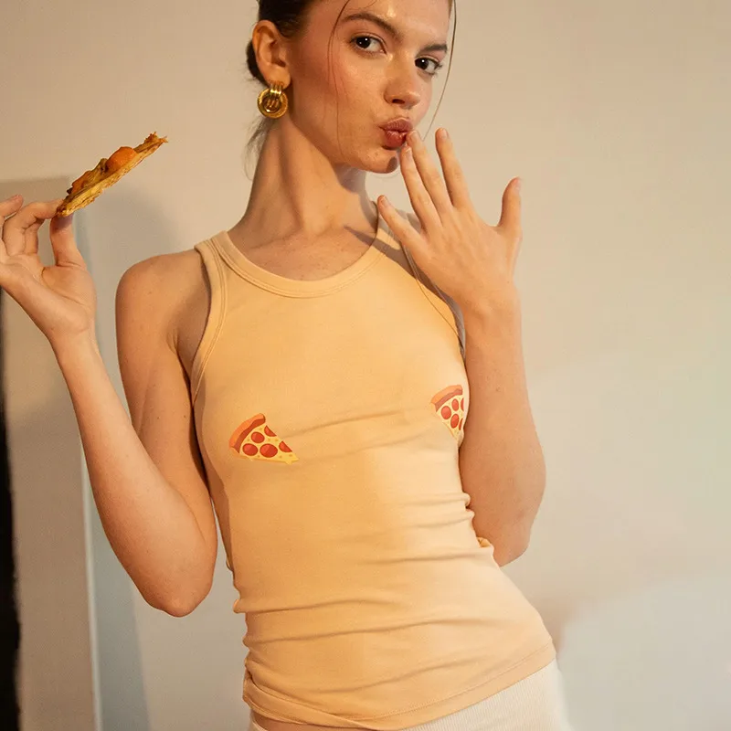 Women's Vest Tank Tops Streetwear Saturday Hamburger display picture 22