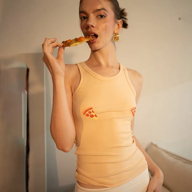 Women's Vest Tank Tops Streetwear Saturday Hamburger display picture 24