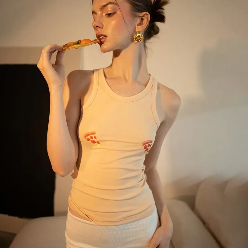 Women's Vest Tank Tops Streetwear Saturday Hamburger display picture 25