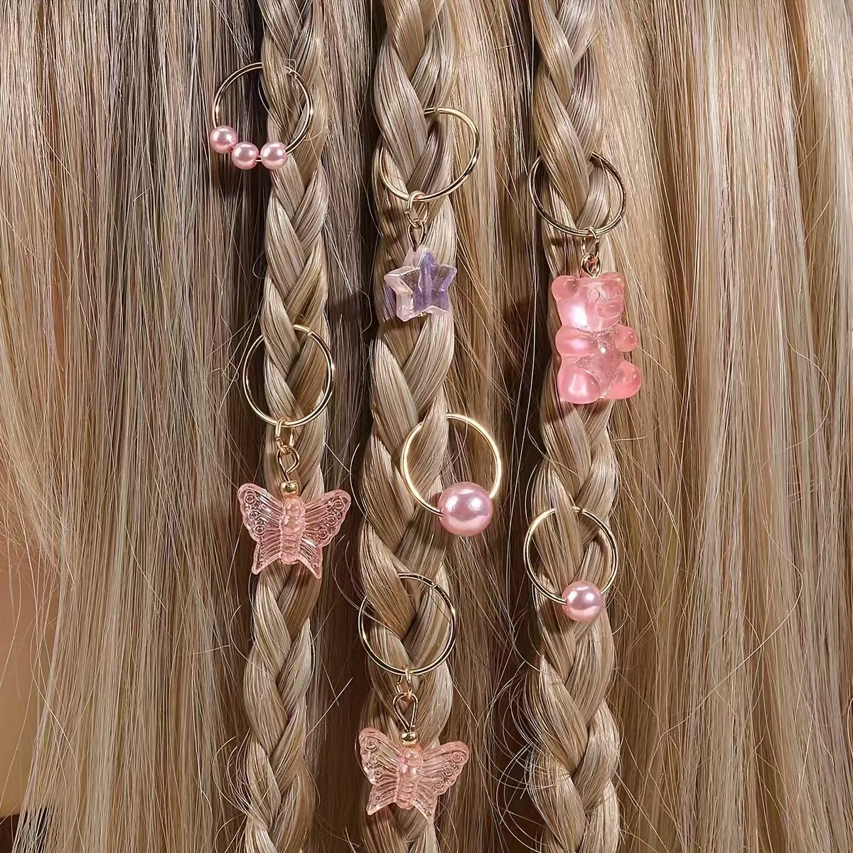 Women's Elegant Cute Holiday Cosplay Wig Clips Wig Clips display picture 5