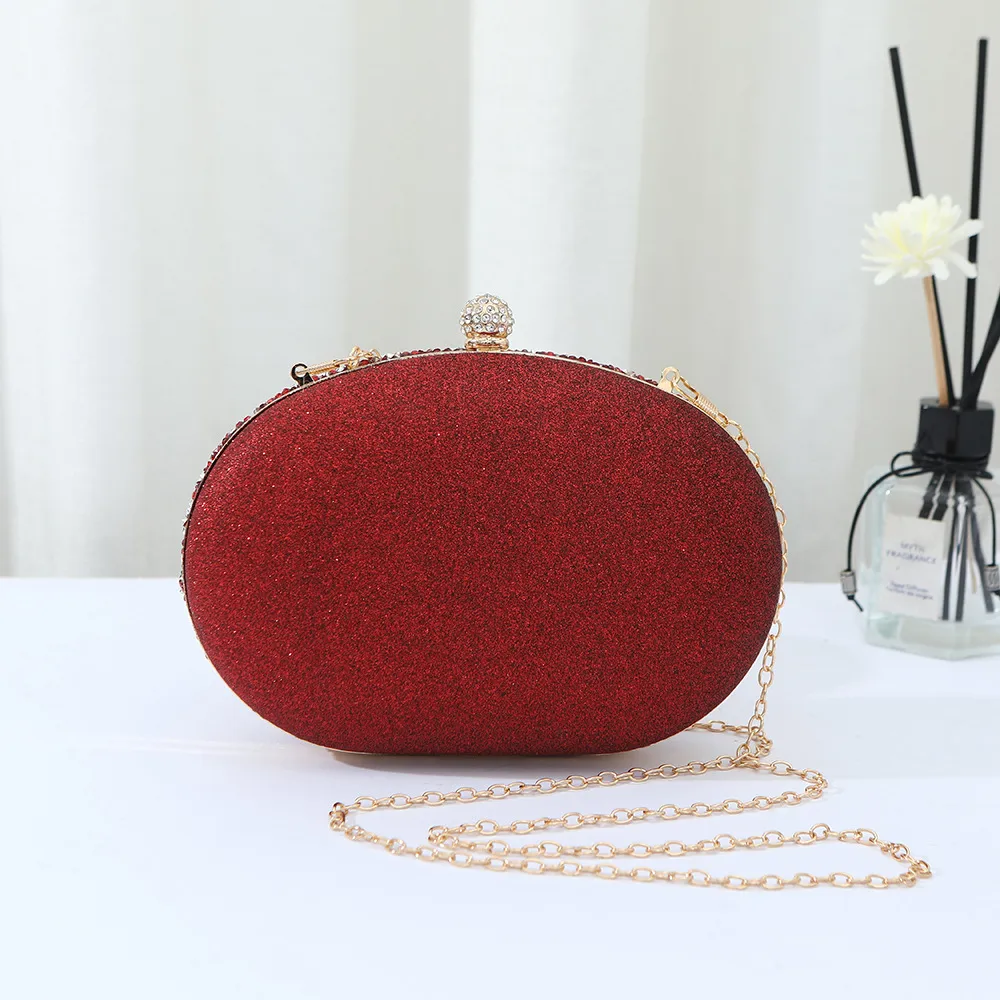Hot-selling Evening Bag Sunflower Diamond-encrusted Party Clutch Bag Fashionable Personalized All-match Bag Women's Shell Bag display picture 15