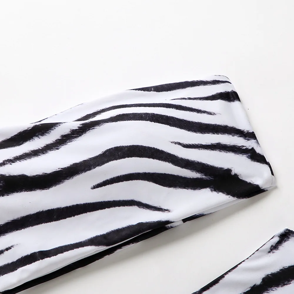New  Bikini Swimsuit Women's  Leopard Print Swimsuit Three-piece Zebra Print Lingerie display picture 7