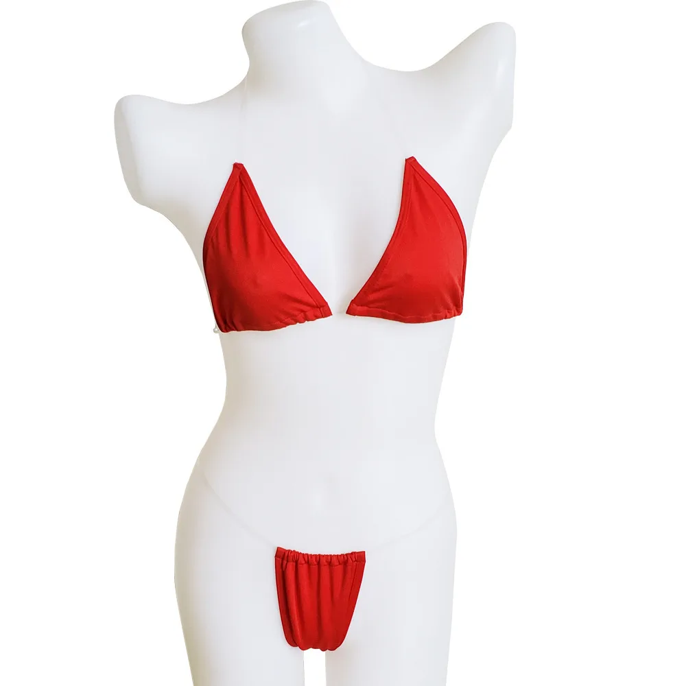 New Invisible Bikini With    Spot Bikini Good Selling Solid Color Women Swimwear display picture 23