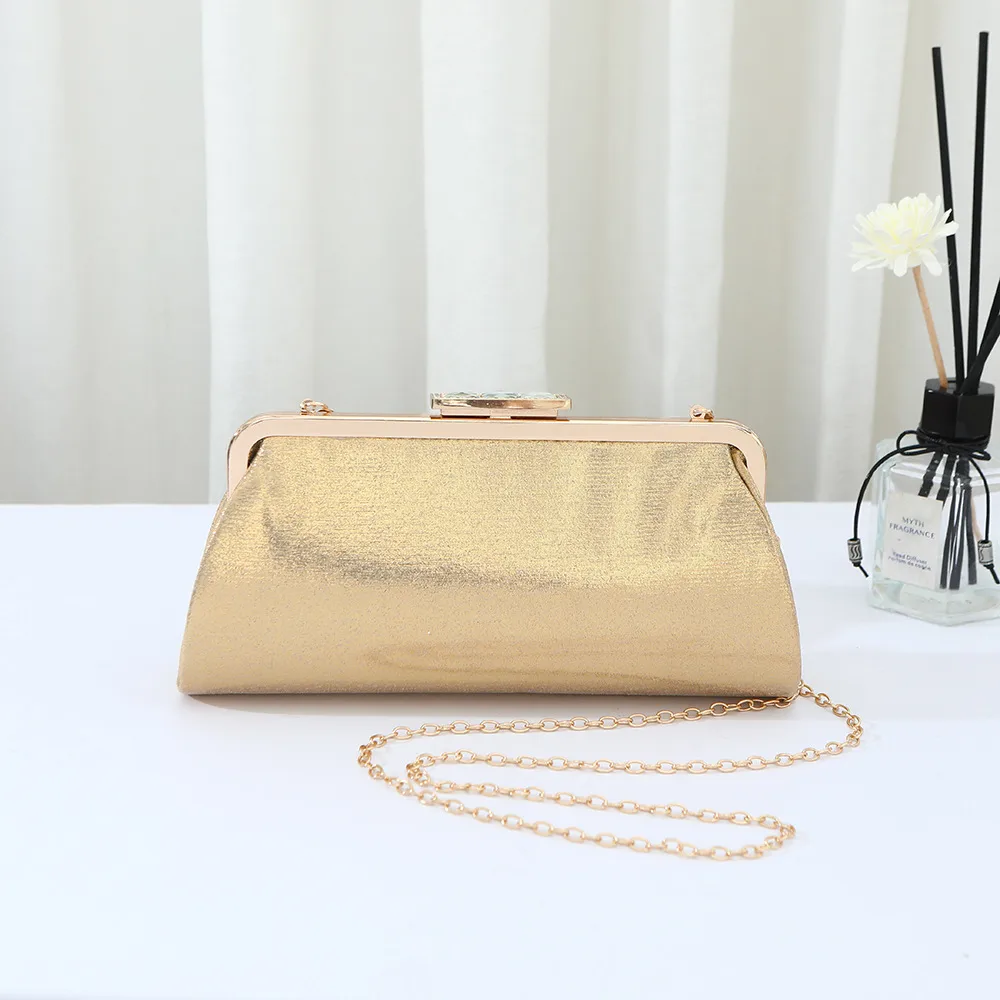 Explosions Foreign Trade Tassel Daffy Bag Banquet Evening Dress Clutch Bag High-end Tassel Diamond Evening Bag Manufacturers Wholesale display picture 11