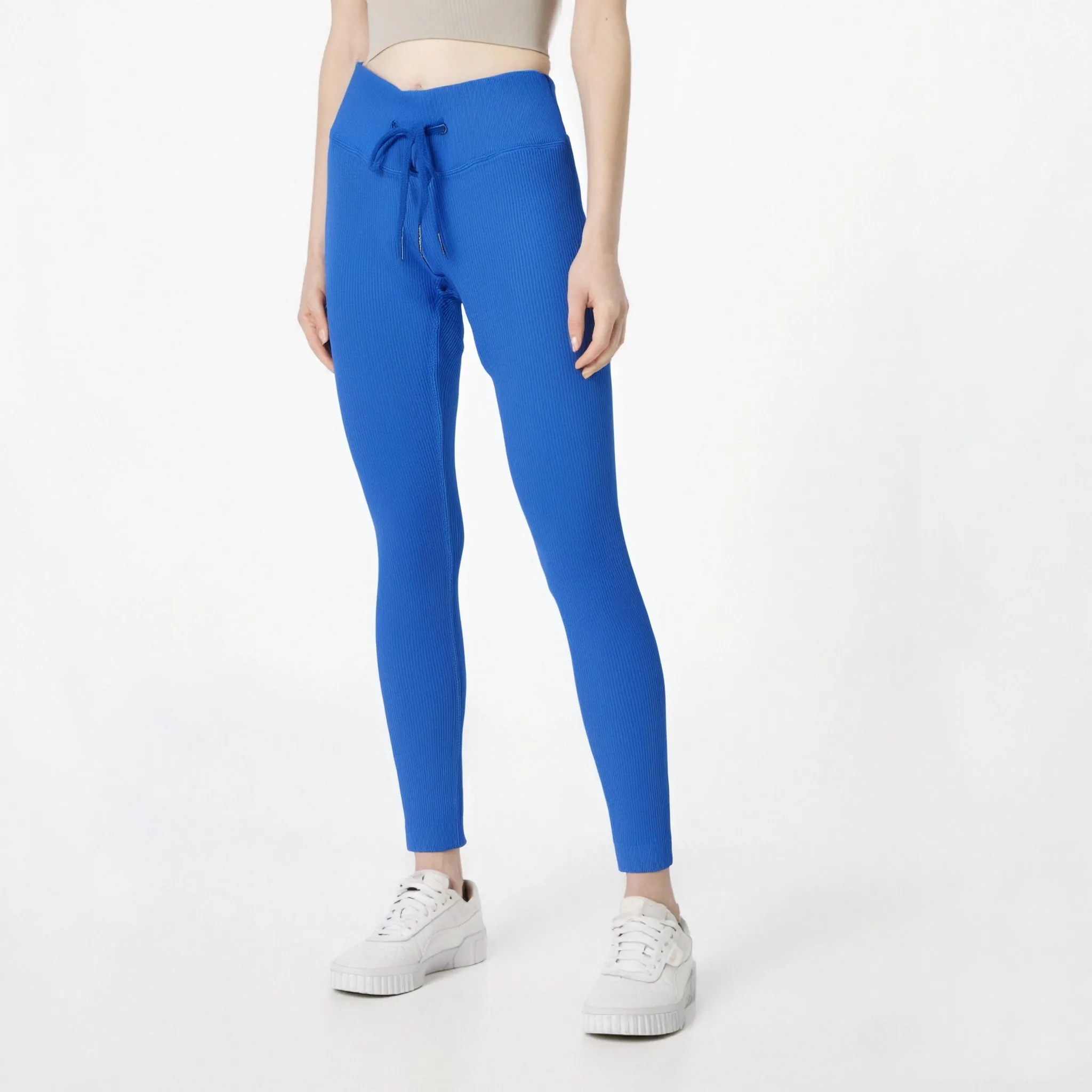 Casual Fitness Classic Style Solid Color Nylon Spandex Active Bottoms Skinny Pants display picture 1