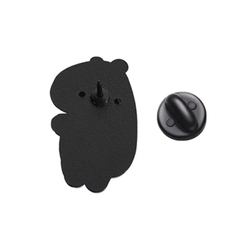 Cartoon Style Cute Streetwear Animal Cat Alloy Stamping Stoving Varnish Plating Unisex Cartoon Pinback Badge Brooches Collar Pin display picture 25