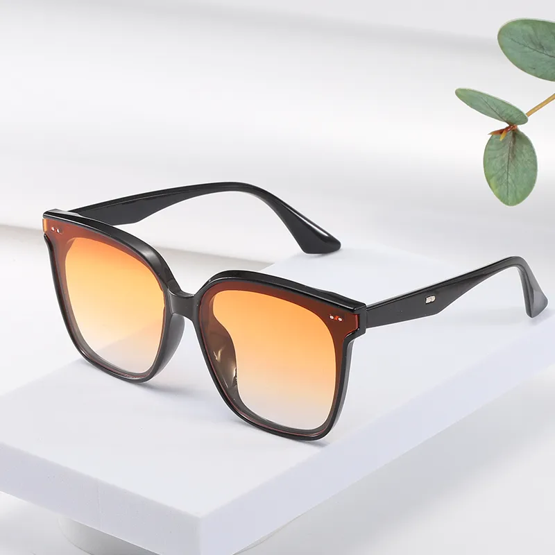 Casual Elegant Streetwear Square PC UV400 Protection Resin Square Full Frame Glasses display picture 5