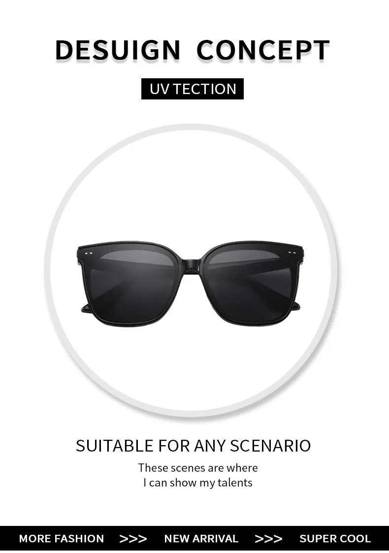 Retro Simple Style Streetwear Solid Color PC UV400 Protection Tinted Lenses Square Full Frame Glasses display picture 2