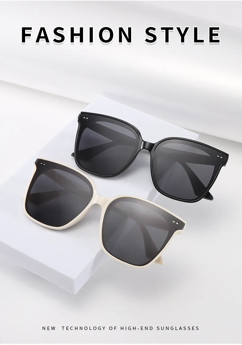 Retro Simple Style Streetwear Solid Color PC UV400 Protection Tinted Lenses Square Full Frame Glasses display picture 3