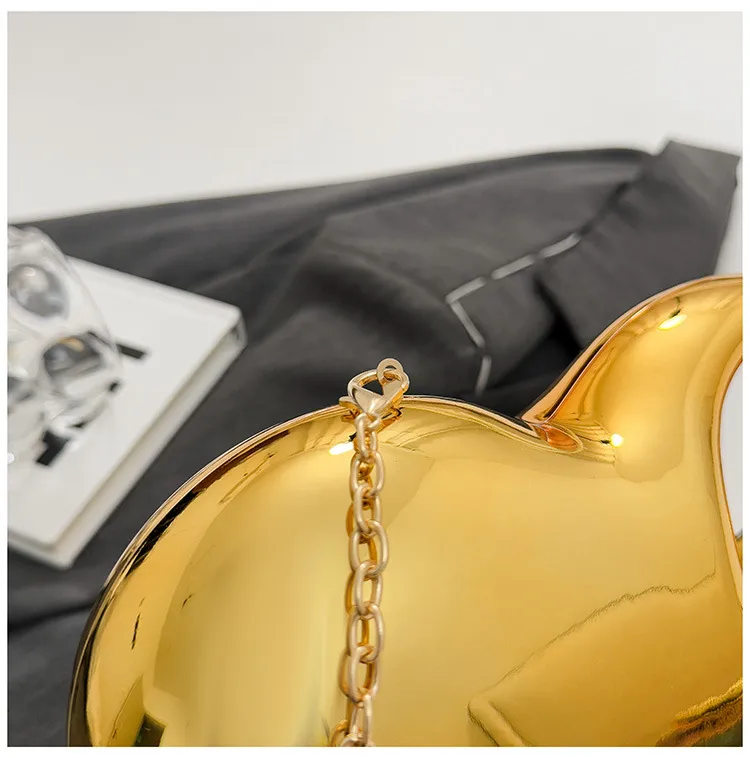 New Acrylic Bag Women's Crossbody Box Bag Stone Bag Banquet Summer High-end Peach Heart Evening Bag display picture 6