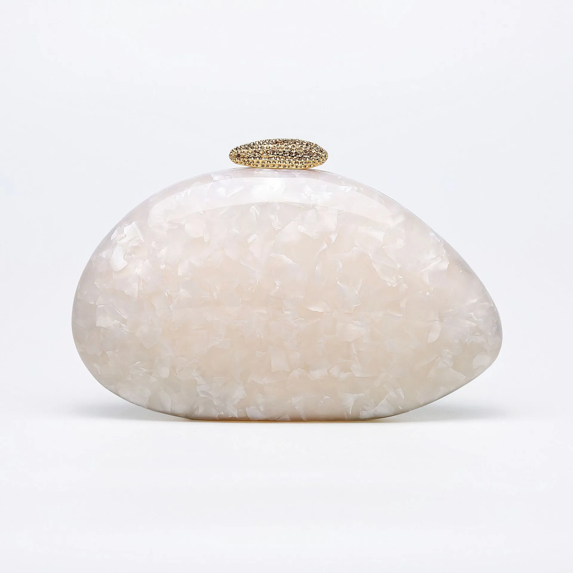 Women's  New Shoulder Crossbody Bag Shaped Shell Acrylic Bag Fashion Wedding Dinner Clutch Bag display picture 5