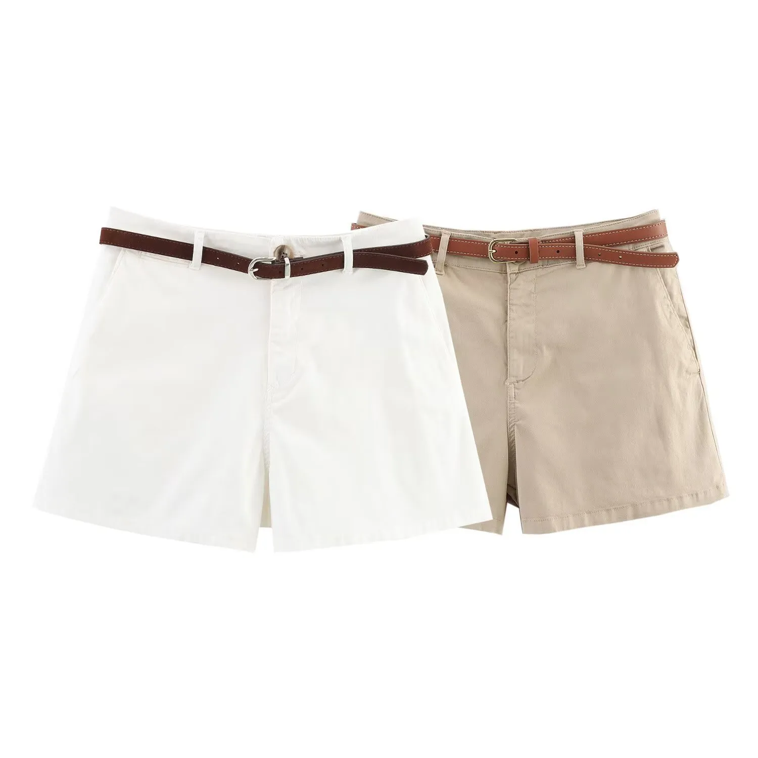 Women's Holiday Banquet Selfie Casual Streetwear Solid Color Shorts Shorts display picture 1