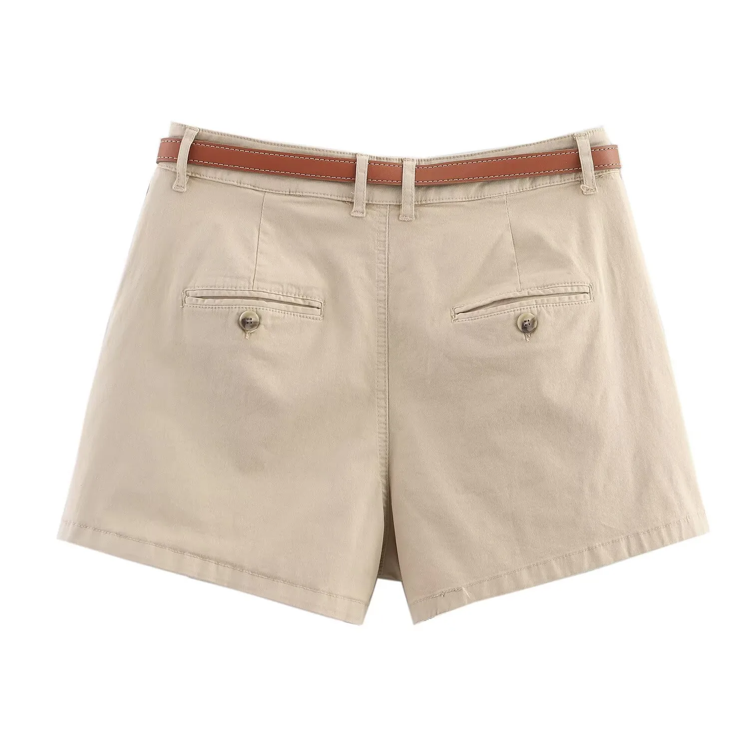 Women's Holiday Banquet Selfie Casual Streetwear Solid Color Shorts Shorts display picture 5