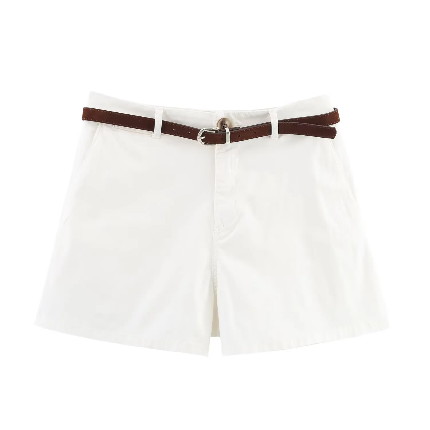 Women's Holiday Banquet Selfie Casual Streetwear Solid Color Shorts Shorts display picture 2