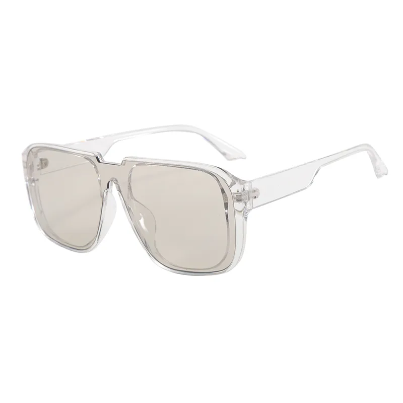 Business Luxurious Oval PC UV400 Protection Resin Oval Frame Full Frame Glasses display picture 10