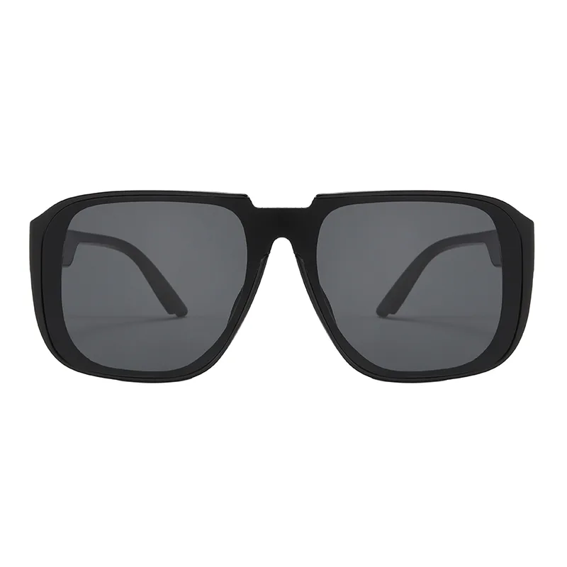 Business Luxurious Oval PC UV400 Protection Resin Oval Frame Full Frame Glasses display picture 2