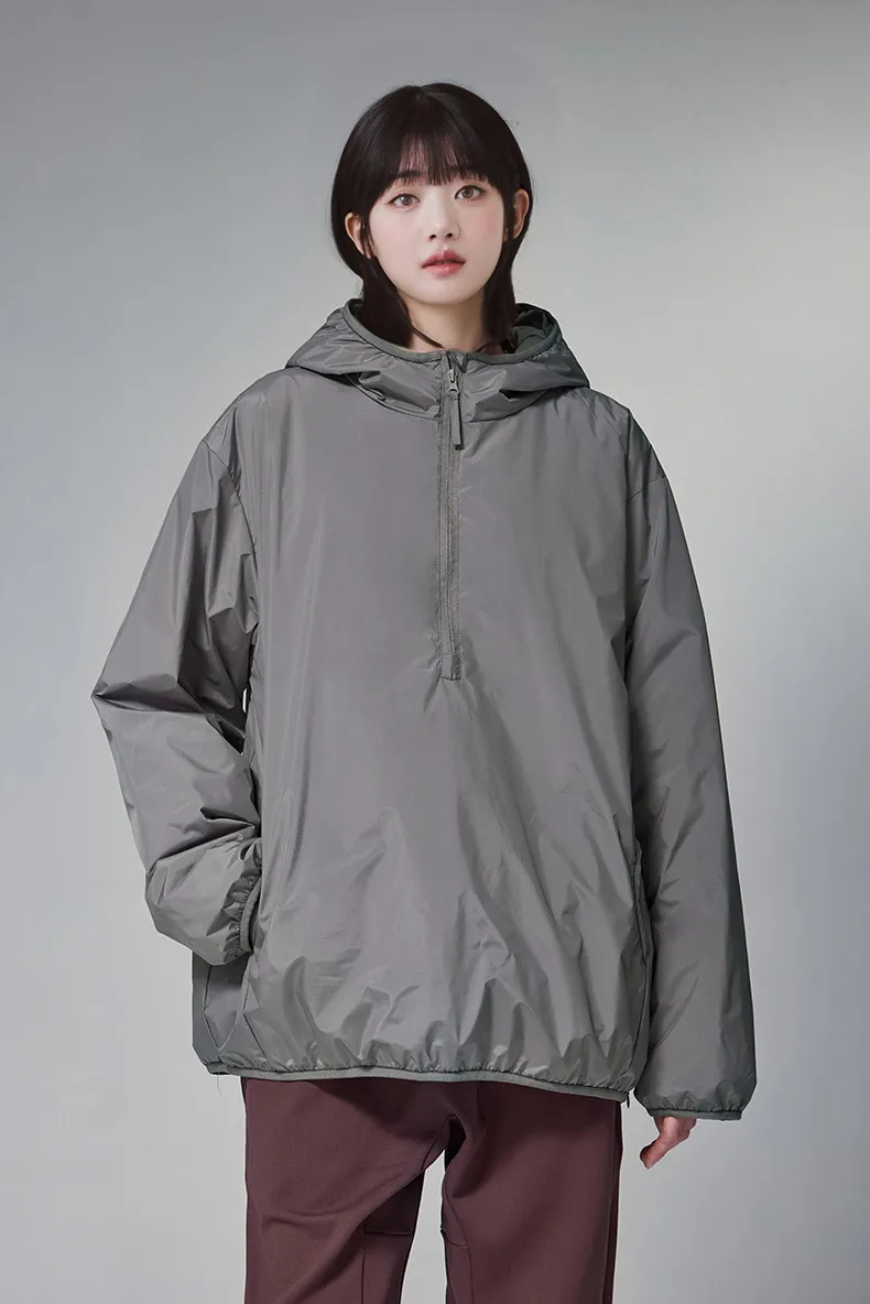 ABS Men's | DuPont Three-proof Down Jacket  Fall/Winter New Half Zipper Light 90 Velvet Hooded Down Jacket display picture 16