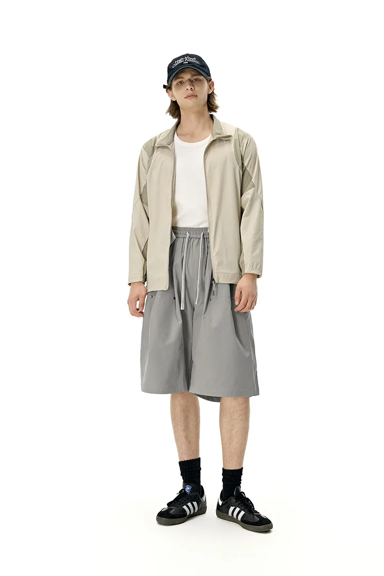 Jiezhan Men's Wear | Six-point Logging Crane Pants  Spring And Summer New Fashion Brand Nail Break Loose Casual Men's Shorts display picture 2