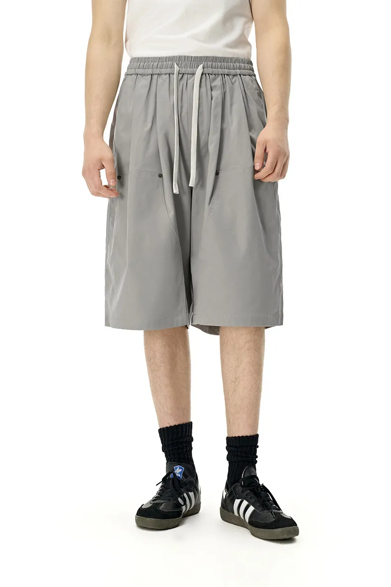Jiezhan Men's Wear | Six-point Logging Crane Pants  Spring And Summer New Fashion Brand Nail Break Loose Casual Men's Shorts display picture 3