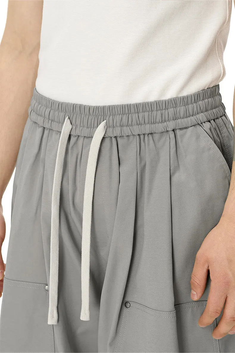 Jiezhan Men's Wear | Six-point Logging Crane Pants  Spring And Summer New Fashion Brand Nail Break Loose Casual Men's Shorts display picture 5