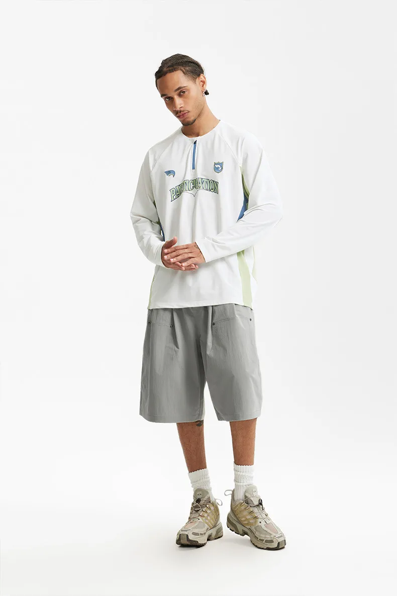 Jiezhan Men's Wear | Six-point Logging Crane Pants  Spring And Summer New Fashion Brand Nail Break Loose Casual Men's Shorts display picture 7