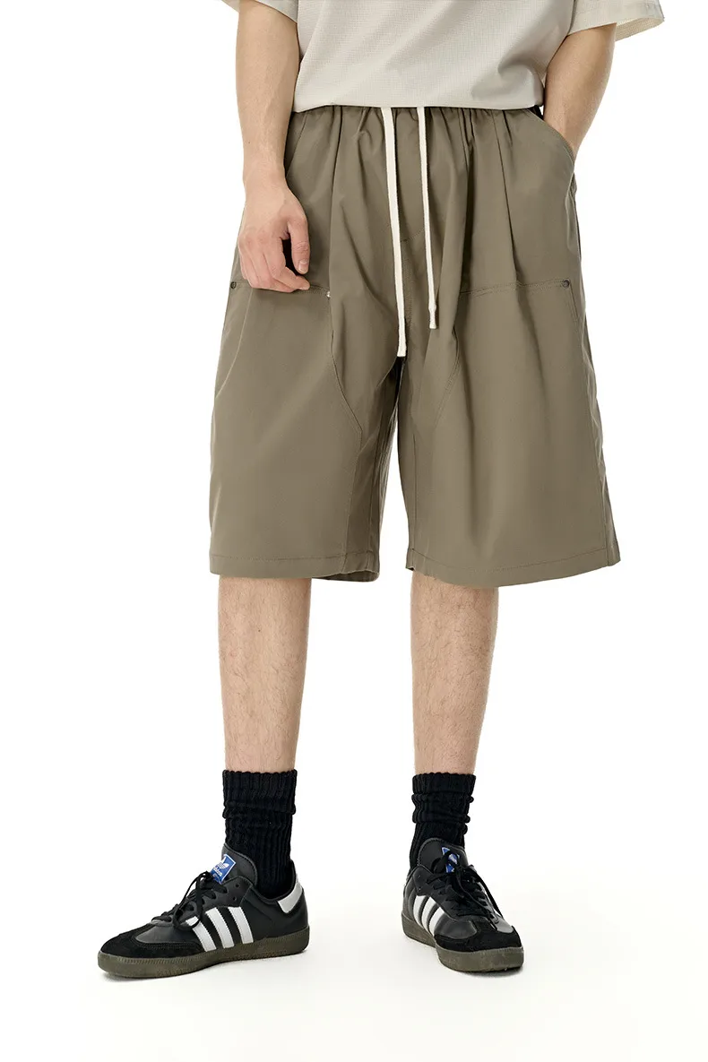 Jiezhan Men's Wear | Six-point Logging Crane Pants  Spring And Summer New Fashion Brand Nail Break Loose Casual Men's Shorts display picture 13