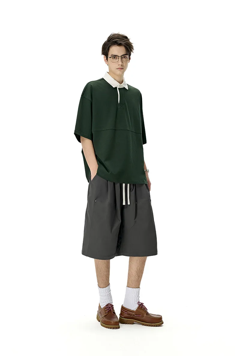 Jiezhan Men's Wear | Six-point Logging Crane Pants  Spring And Summer New Fashion Brand Nail Break Loose Casual Men's Shorts display picture 16