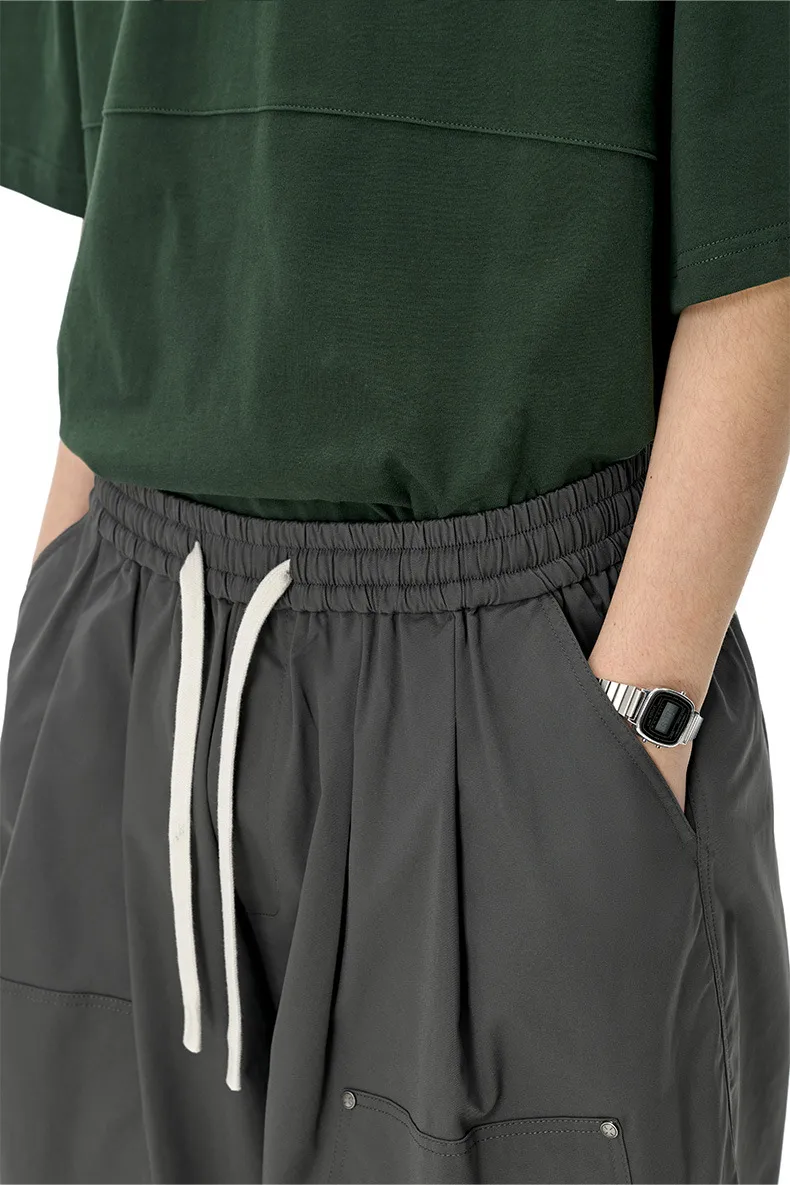 Jiezhan Men's Wear | Six-point Logging Crane Pants  Spring And Summer New Fashion Brand Nail Break Loose Casual Men's Shorts display picture 20