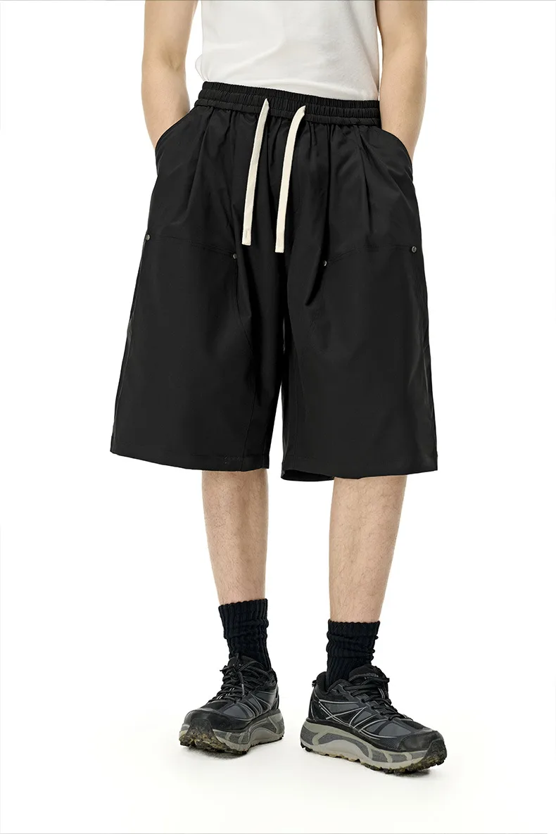 Jiezhan Men's Wear | Six-point Logging Crane Pants  Spring And Summer New Fashion Brand Nail Break Loose Casual Men's Shorts display picture 21