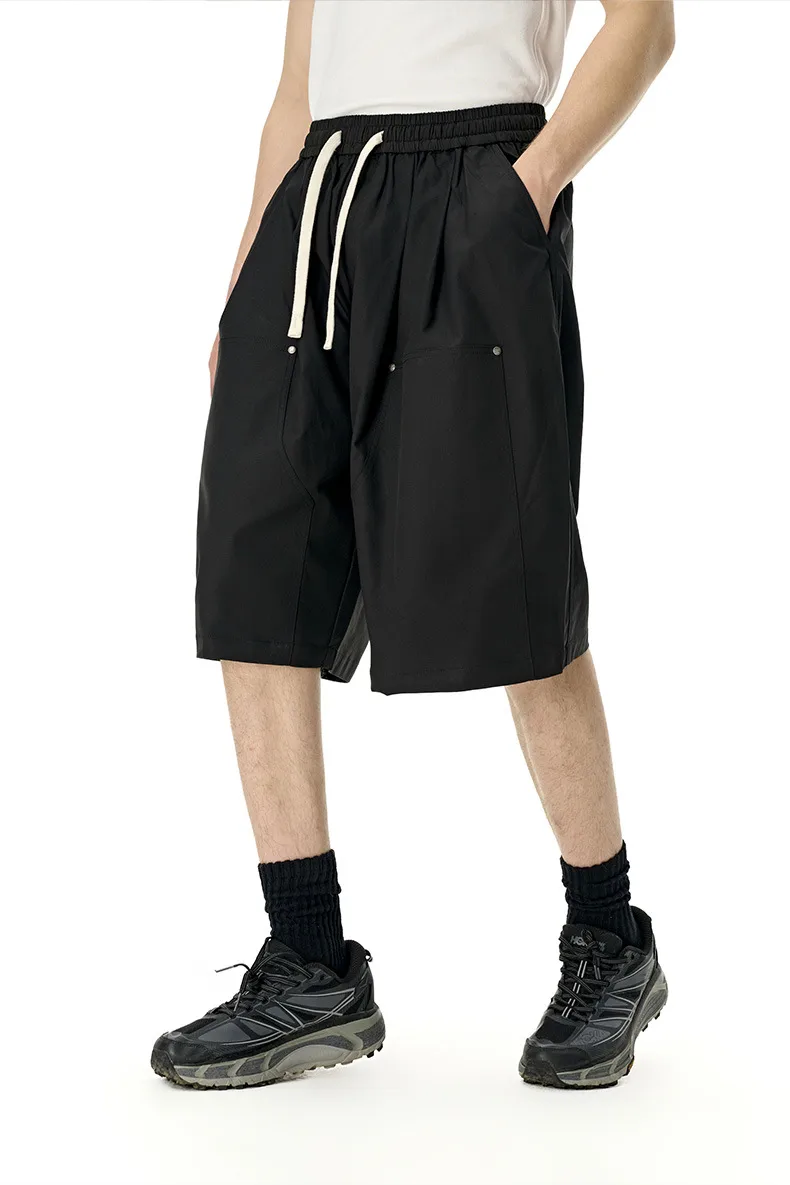 Jiezhan Men's Wear | Six-point Logging Crane Pants  Spring And Summer New Fashion Brand Nail Break Loose Casual Men's Shorts display picture 22