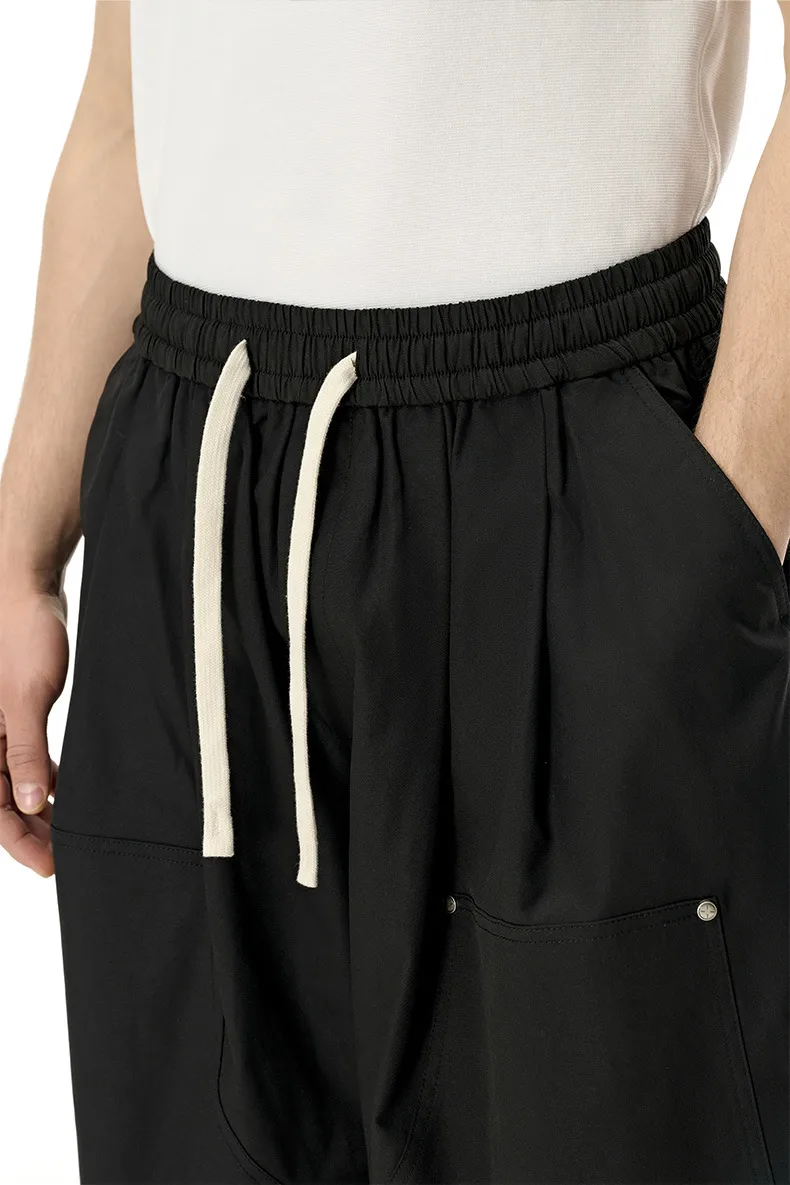 Jiezhan Men's Wear | Six-point Logging Crane Pants  Spring And Summer New Fashion Brand Nail Break Loose Casual Men's Shorts display picture 23