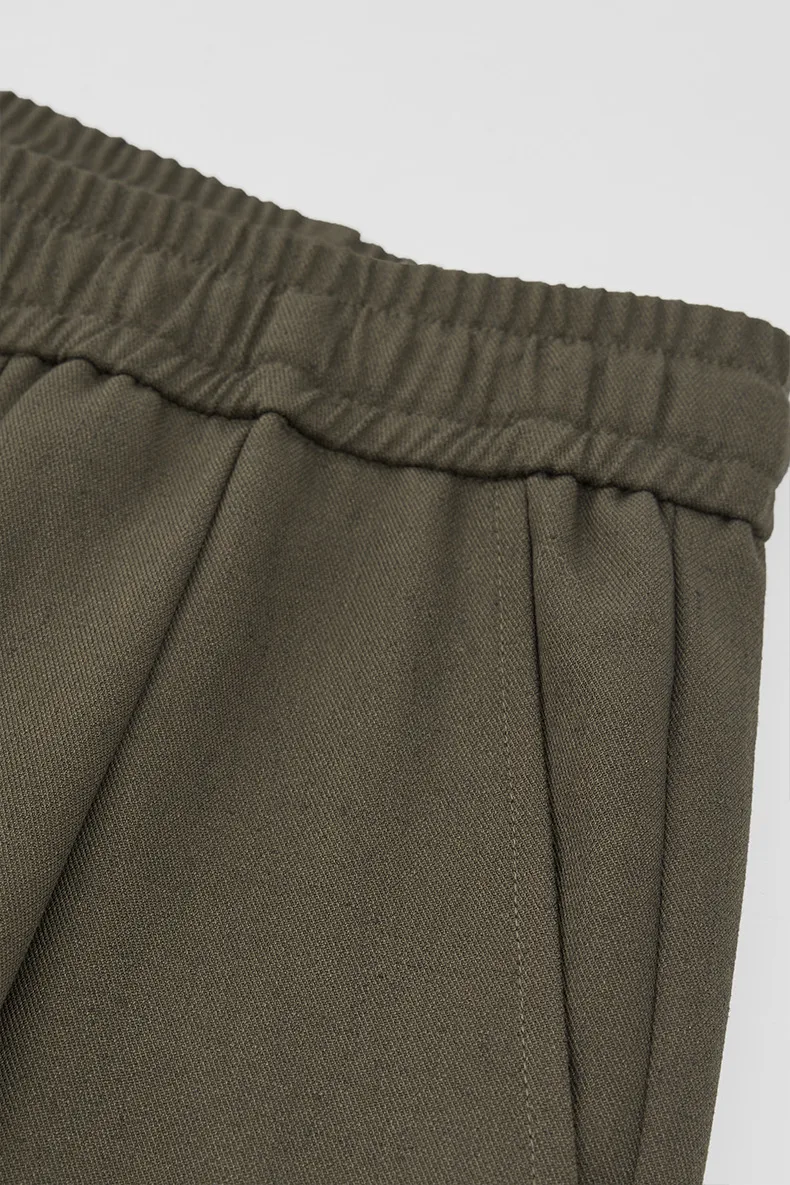 Jiezhan Men's Wear | Linen Old Money Straight Leg Pants  Spring And Summer New Fashion Brand Casual Loose Solid Color Men's Pants display picture 20
