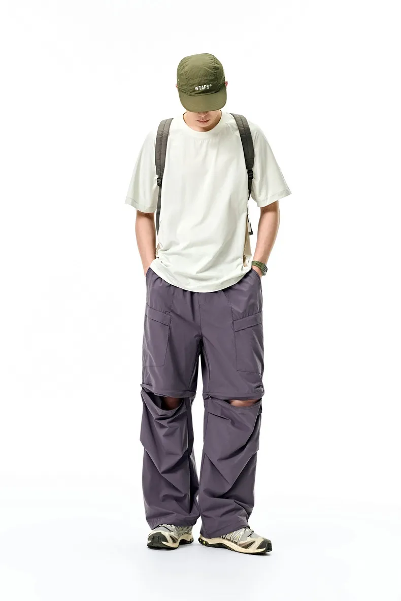 Jiezhan Men's Wear | COOLMAX Detachable Pants 25 Spring And Summer New Outdoor Upf50 Sunscreen Workwear Long Shorts display picture 5
