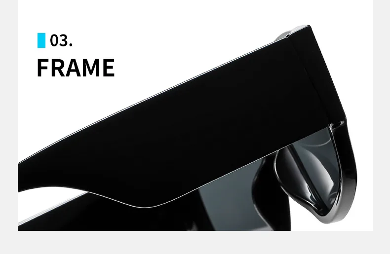 Basic Solid Color PC UV400 Protection Tinted Lenses Oval Frame Square Full Frame Glasses display picture 7