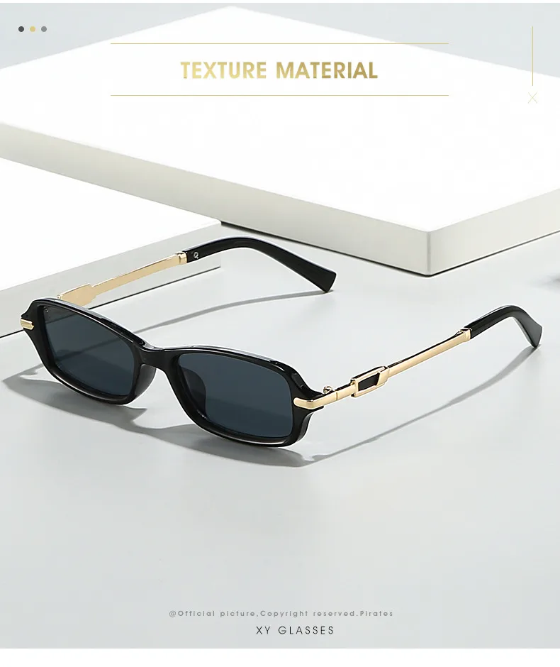 Modern Style Solid Color PC UV400 Protection Tinted Lenses Oval Frame Square Full Frame Glasses display picture 2