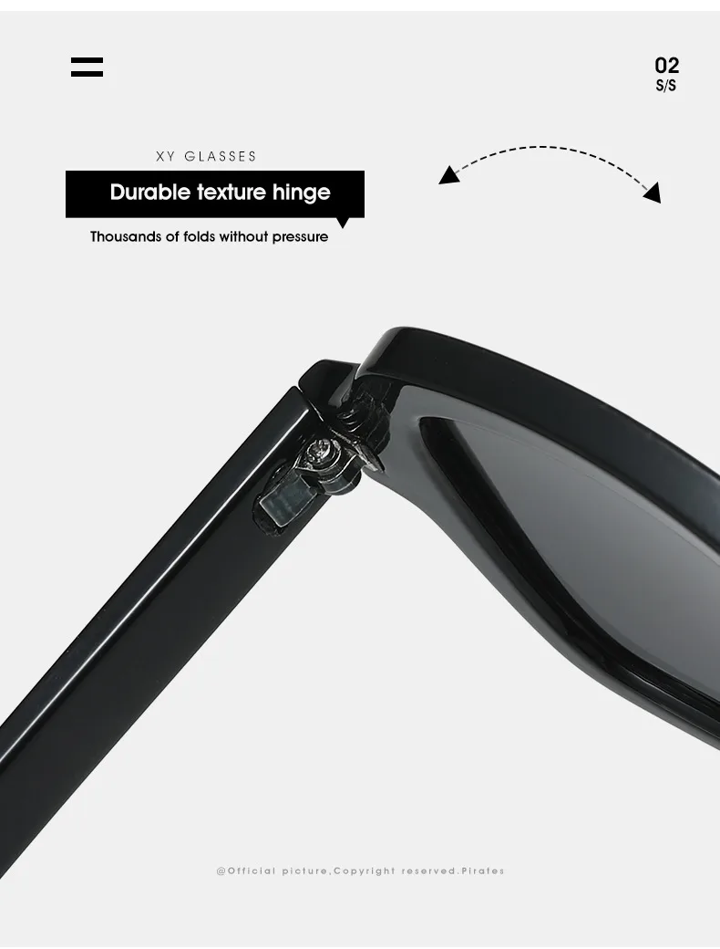 Casual Retro Solid Color PC UV400 Protection Square Full Frame Glasses display picture 17