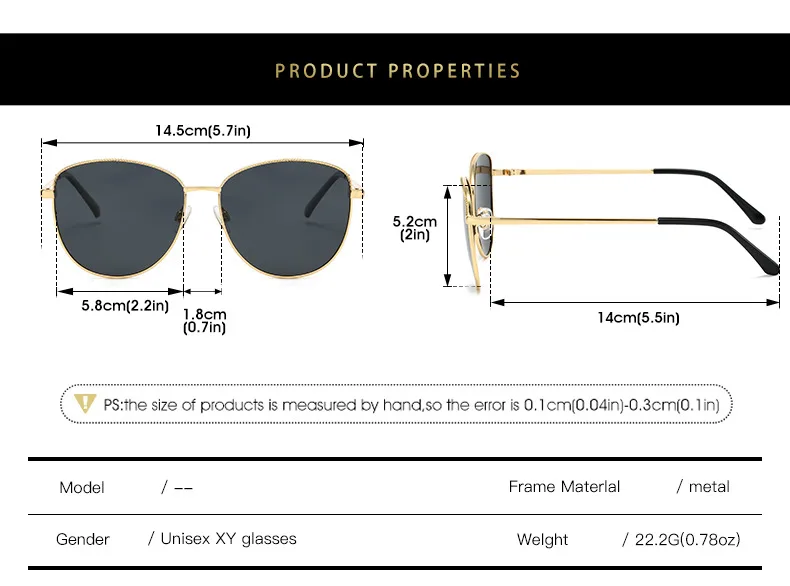 Elegant Basic Lady Solid Color Tac UV400 Protection Oval Frame Full Frame Glasses display picture 5