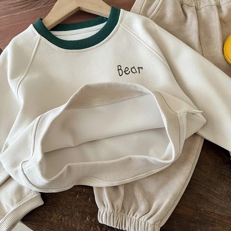 Boys Cartoon Sweatshirt  Spring New New Style Boys Long Sleeve Letter Spring Autumn Round Neck T-Shirt Easiest For Match Clothes display picture 4