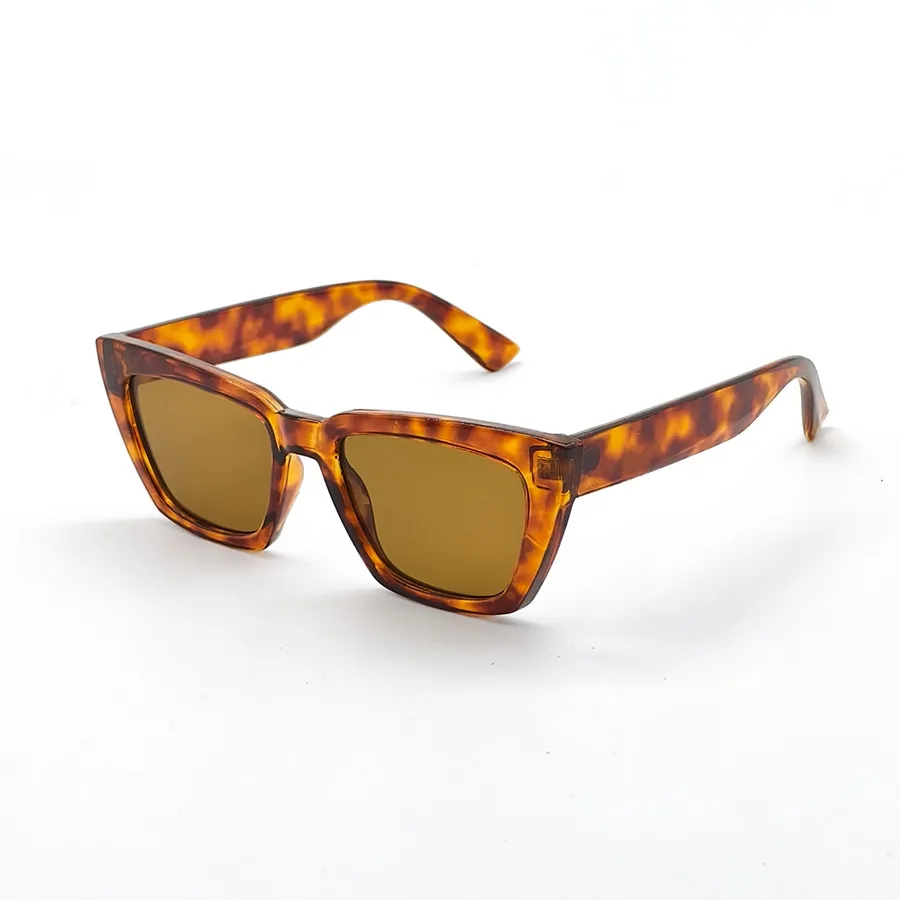 Casual Retro Simple Style Solid Color Ac Cat Eye Full Frame Glasses display picture 5