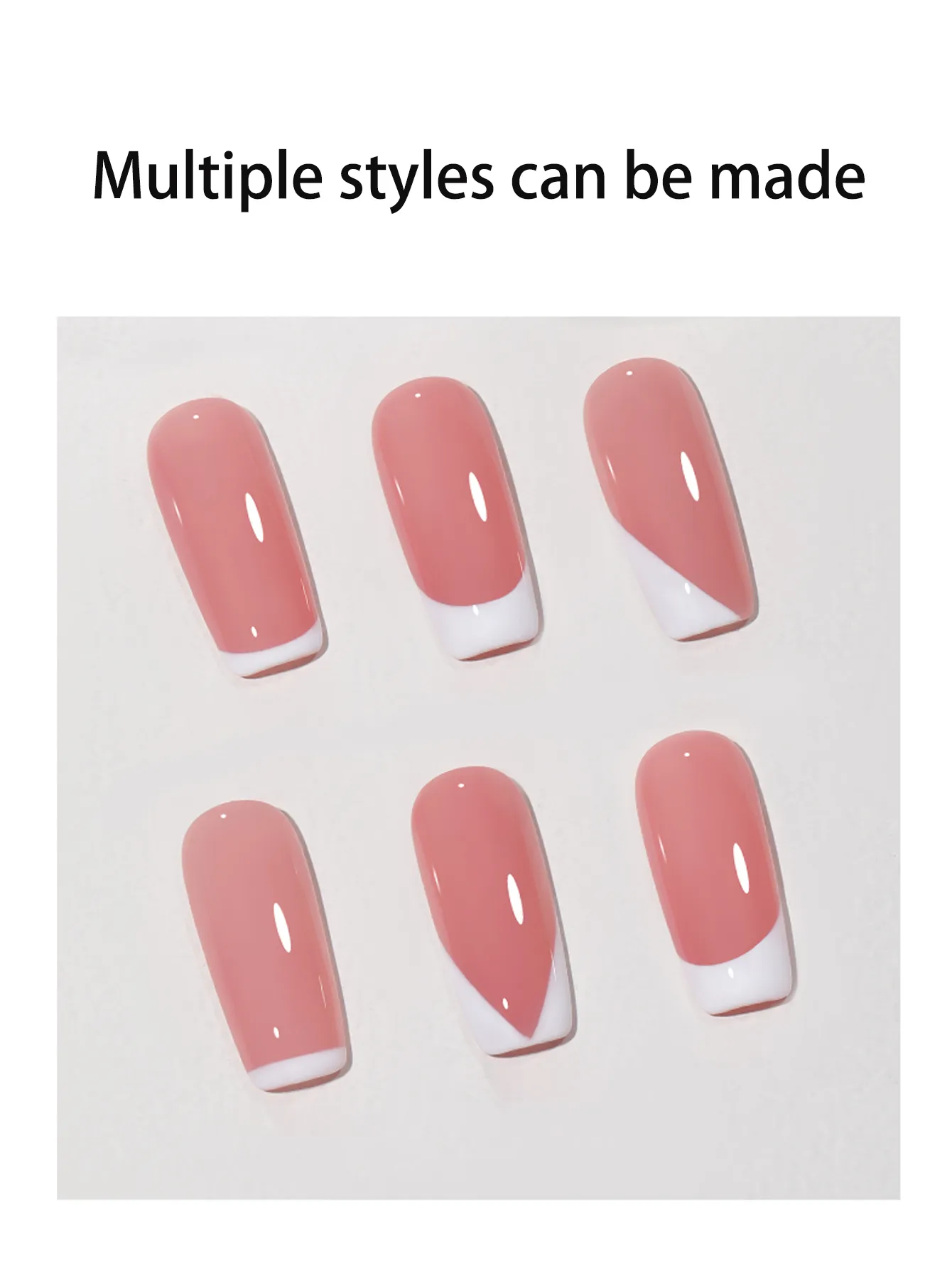 Elegant Lady Transparent Silica Gel Nail Tools display picture 2