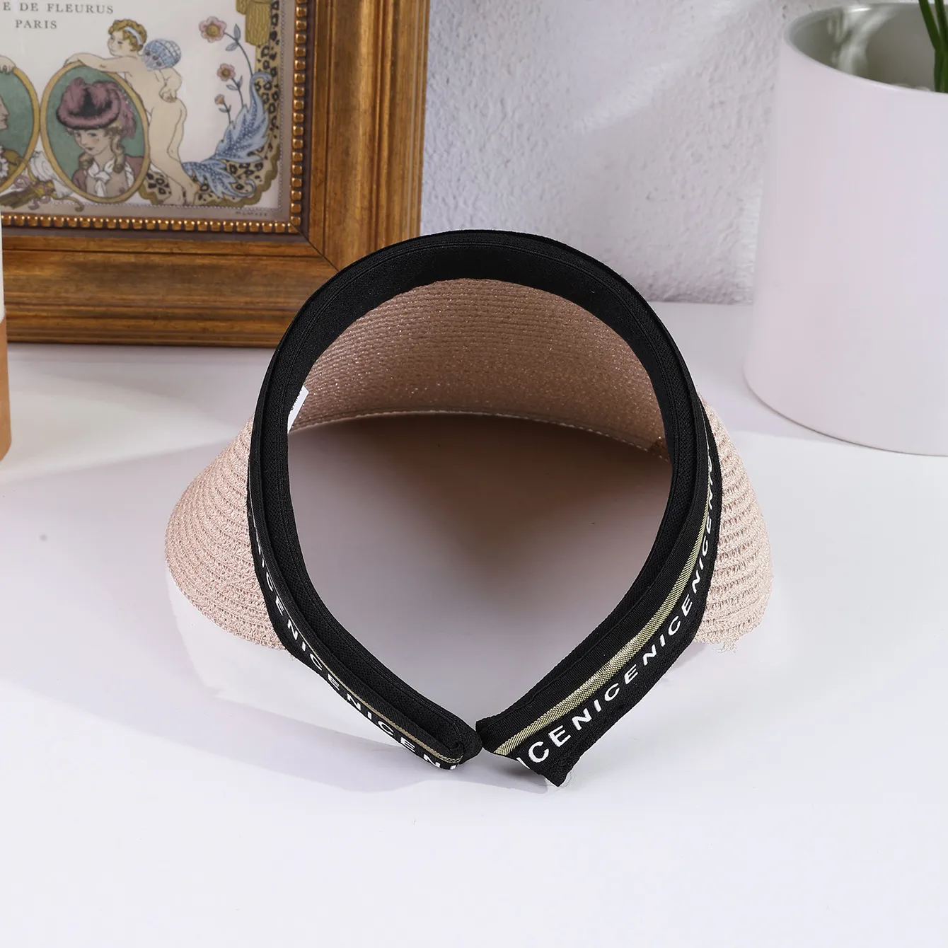 Women's Casual Sport Style Letter Wide Eaves Sun Hat display picture 5