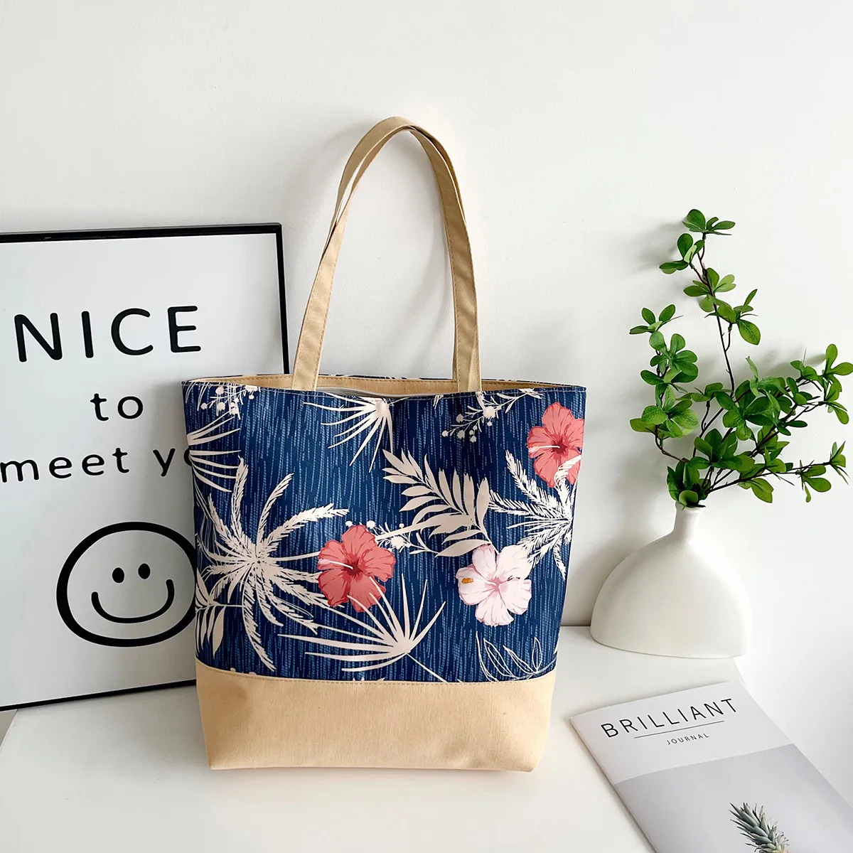 New Arrival Hemp Rope Ethnic  New Arrival Beach Bag Linen Shoulder Bag Fashion Women's Bag Canvas Bag display picture 11