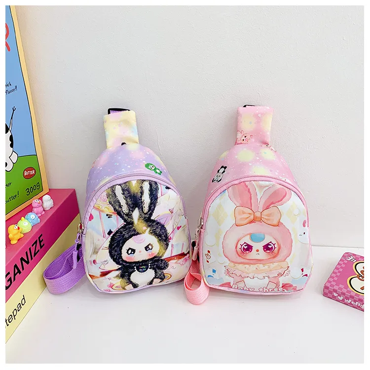 Children's Bag Fashion Cute Cartoon Chest Bag Mini Kindergarten Girls Lightweight Baby Crossbody Bag Backpack New display picture 20